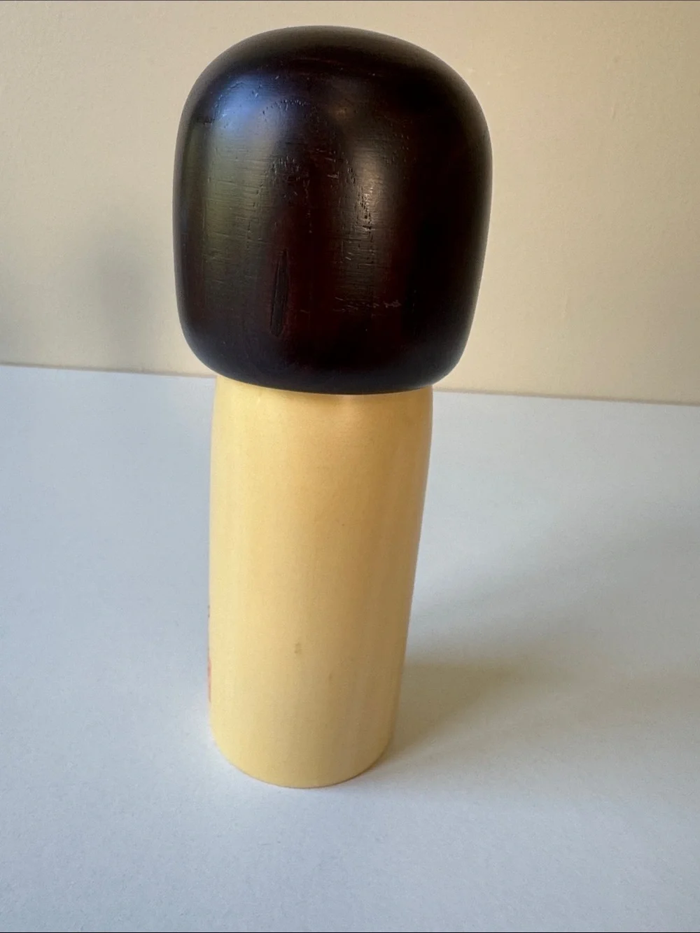 Bundle of 3 Hand Painted Vintage Japanese Kokeshi Dolls - Natural Wood - Picture 10 of 14